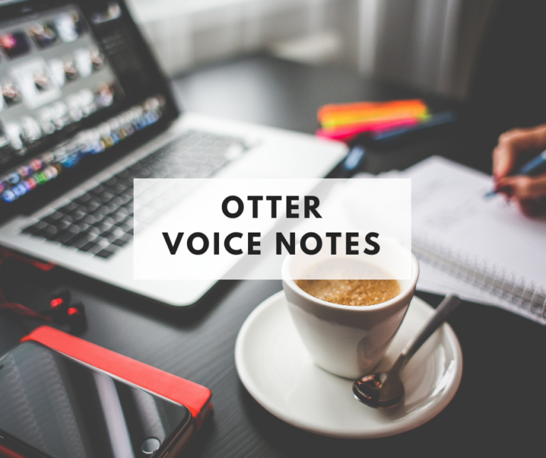 otter voice notes app